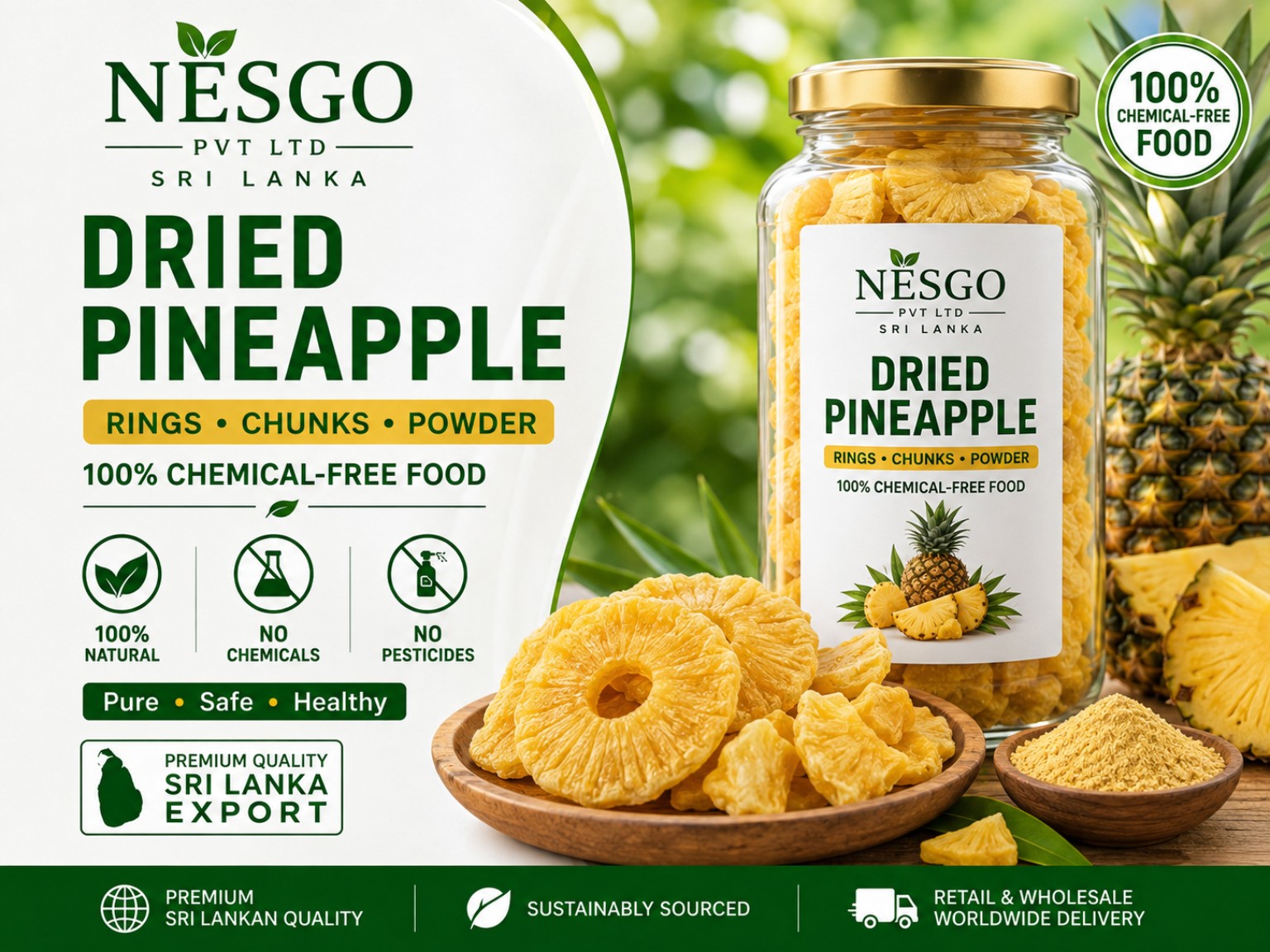 Dried Pineapple