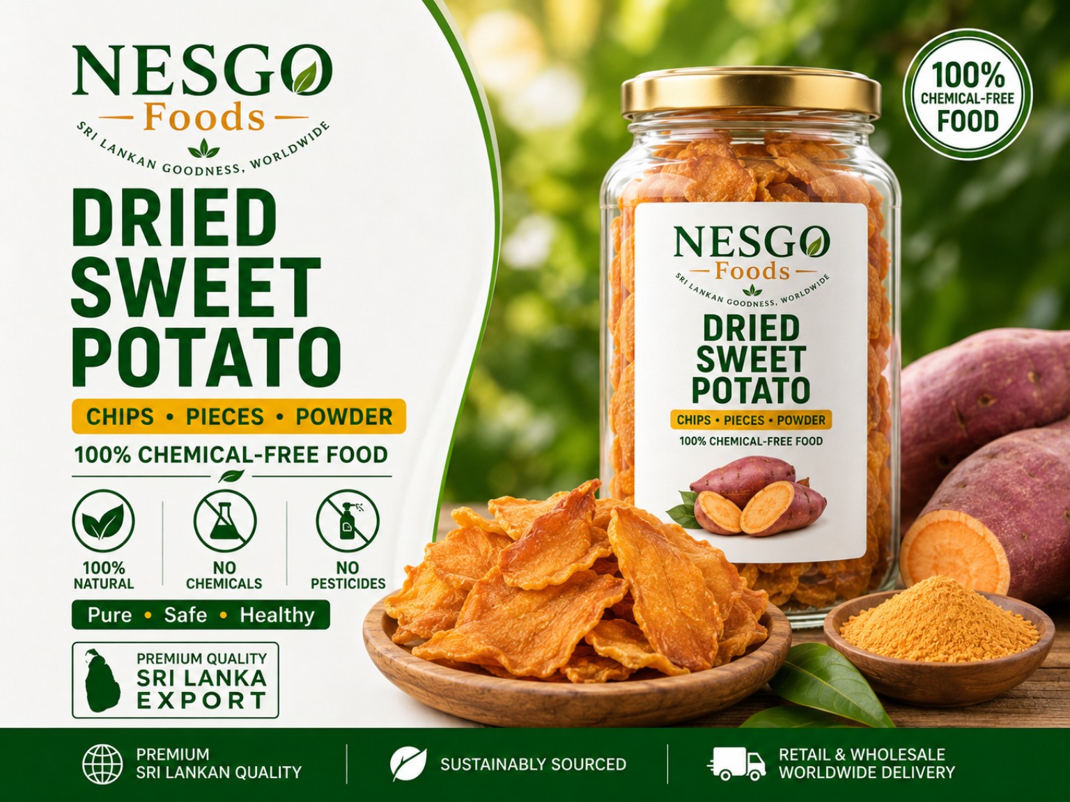 Dried Sweet Potato